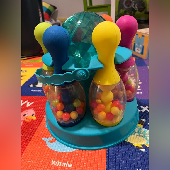 Colorful bowling Interactive Learning Toy for Kids - Picture 2 of 2
